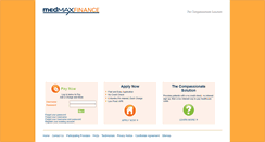 Desktop Screenshot of medmaxfinance.com